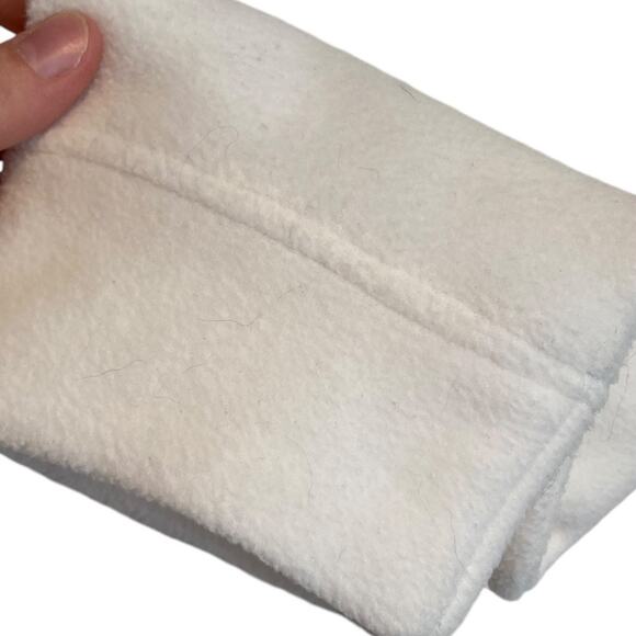 Womens Gap White Buttery Soft Hooded Cowl Neck Workout Gym Hoodie Size Medium - Picture 10 of 15